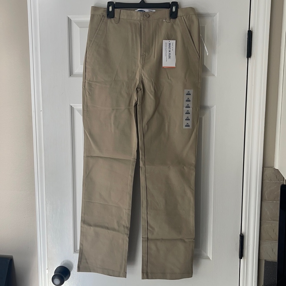 Boys khaki pants